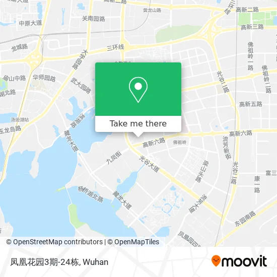 凤凰花园3期-24栋 map