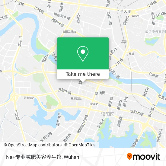 Na+专业减肥美容养生馆 map