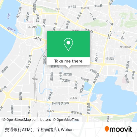 交通银行ATM(丁字桥南路店) map