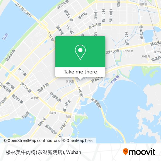 楼林美牛肉粉(东湖庭院店) map
