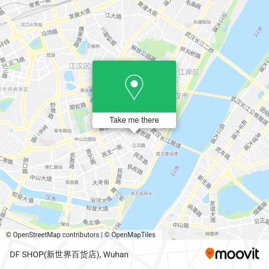 DF SHOP(新世界百货店) map