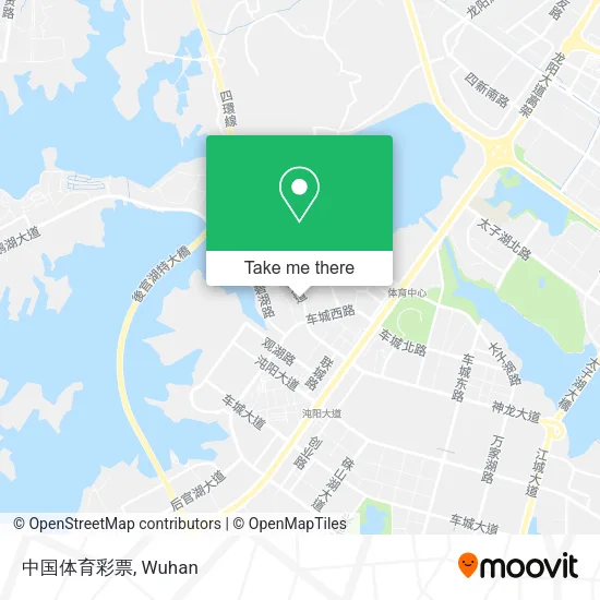 中国体育彩票 map