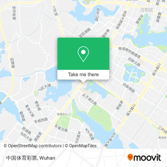 中国体育彩票 map