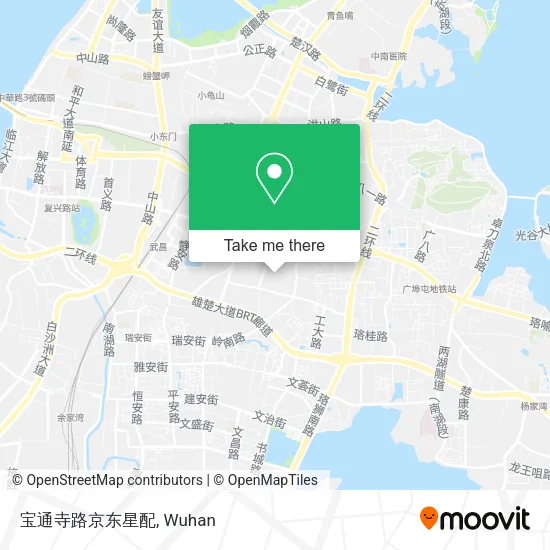 宝通寺路京东星配 map