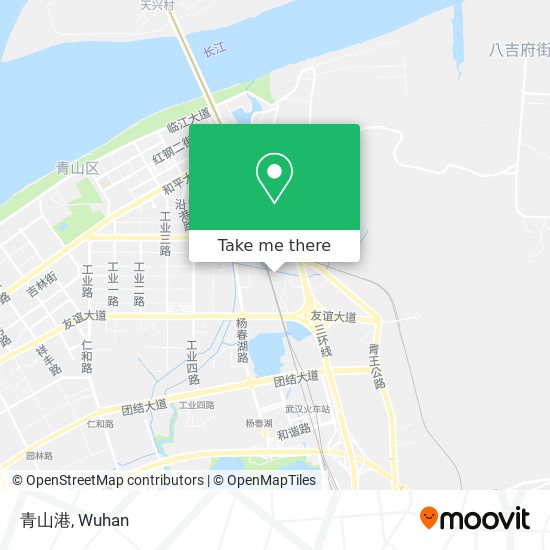 青山港 map