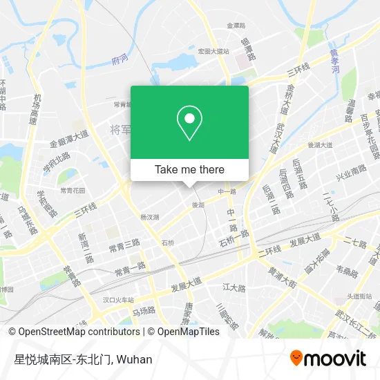 星悦城南区-东北门 map