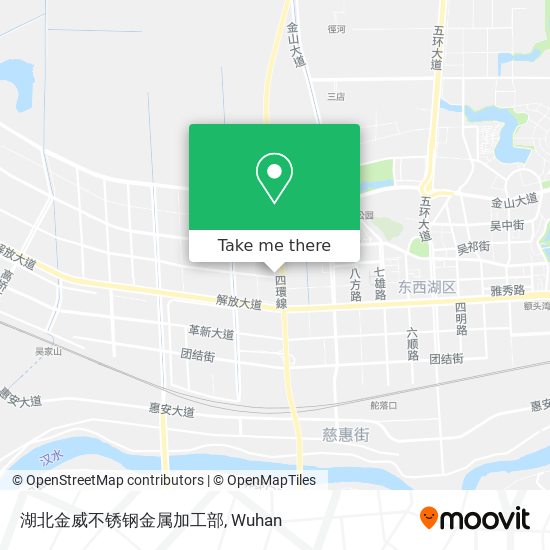 湖北金威不锈钢金属加工部 map
