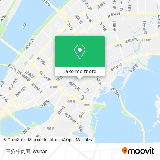 三狗牛肉面 map