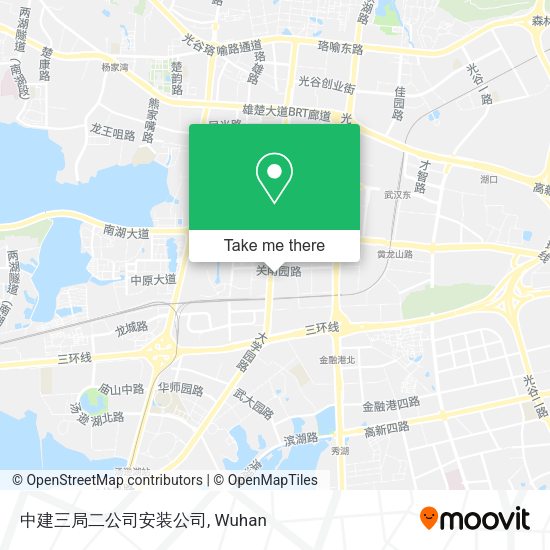 中建三局二公司安装公司 map