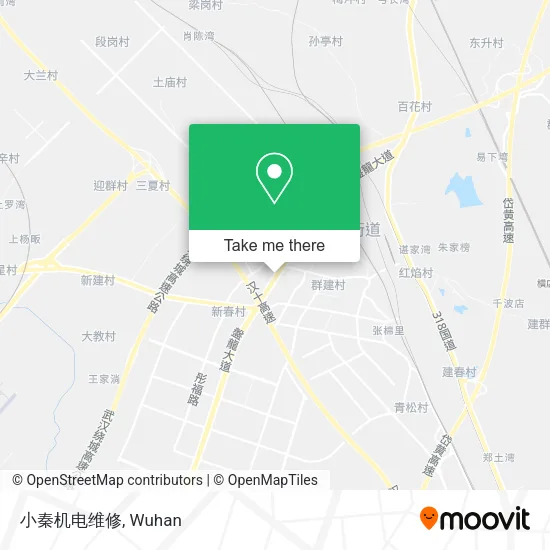 小秦机电维修 map