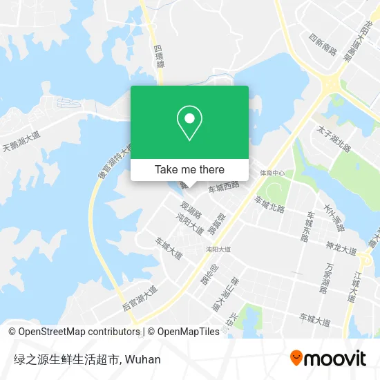 绿之源生鲜生活超市 map