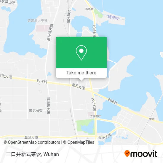 三口井新式茶饮 map