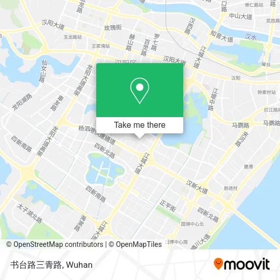 书台路三青路 map