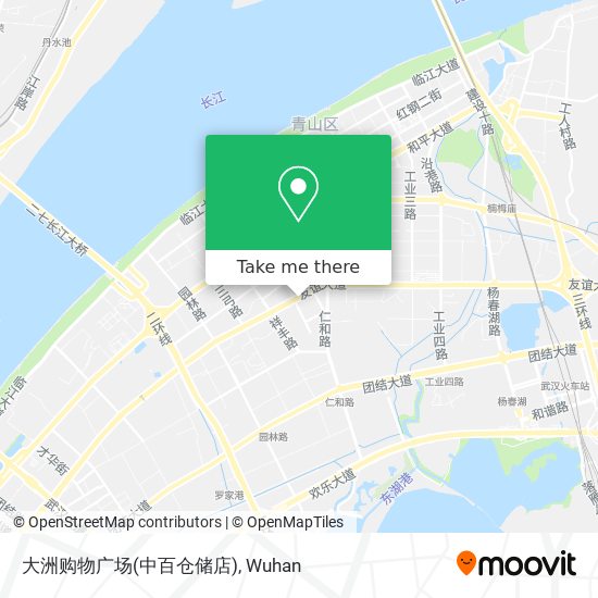 大洲购物广场(中百仓储店) map