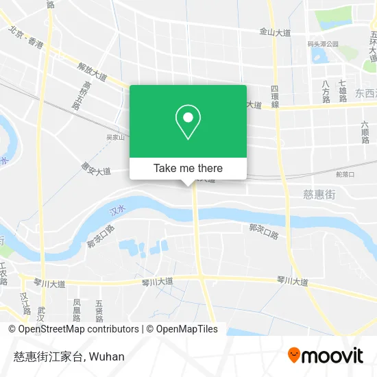 慈惠街江家台 map