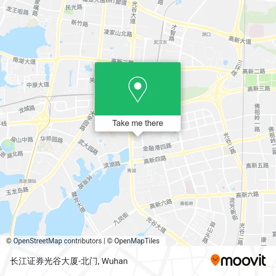 长江证券光谷大厦-北门 map