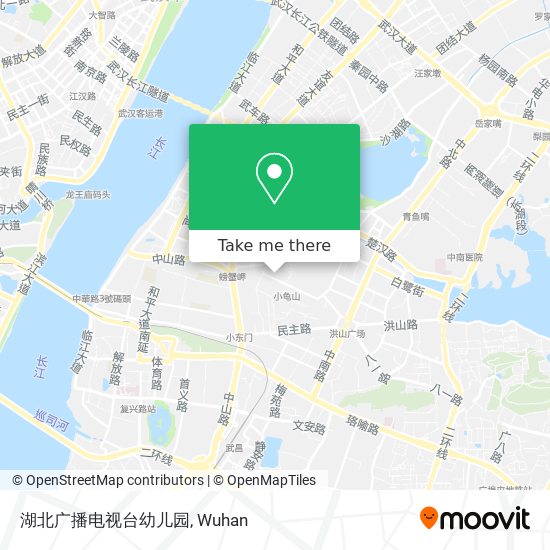 湖北广播电视台幼儿园 map
