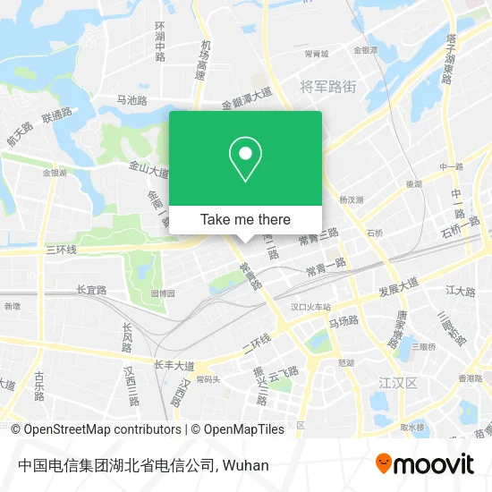 中国电信集团湖北省电信公司 map