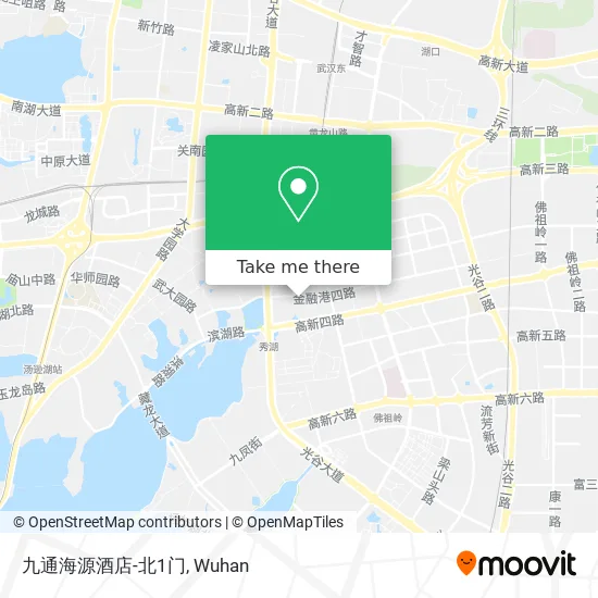 九通海源酒店-北1门 map