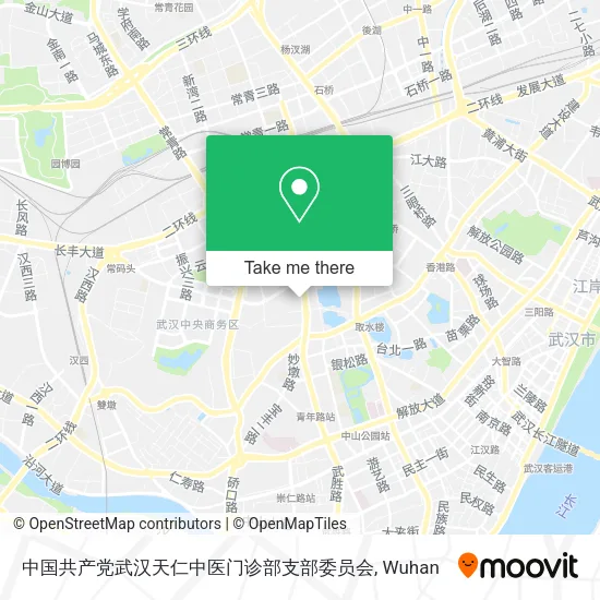 中国共产党武汉天仁中医门诊部支部委员会 map