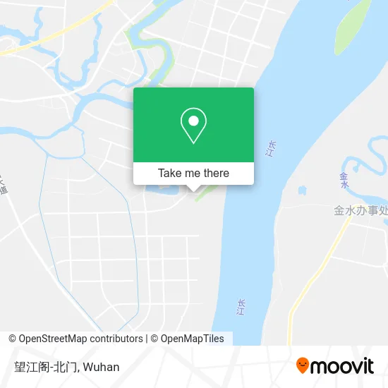 望江阁-北门 map