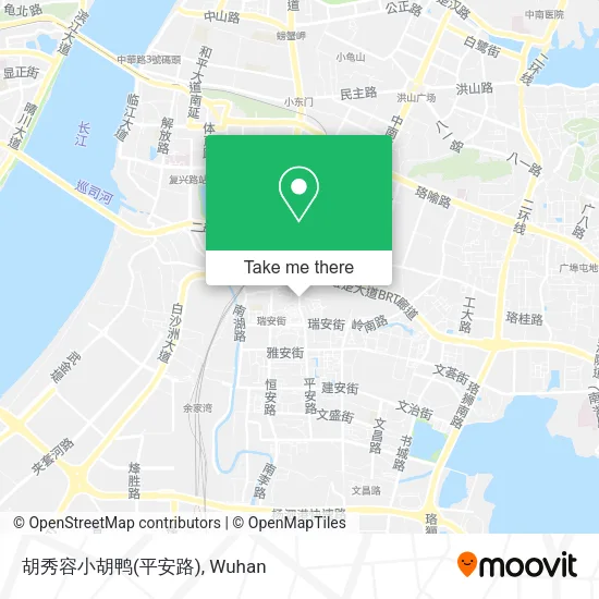 胡秀容小胡鸭(平安路) map