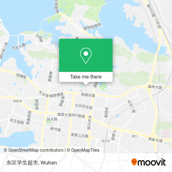 东区学生超市 map