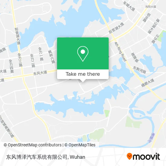 东风博泽汽车系统有限公司 map