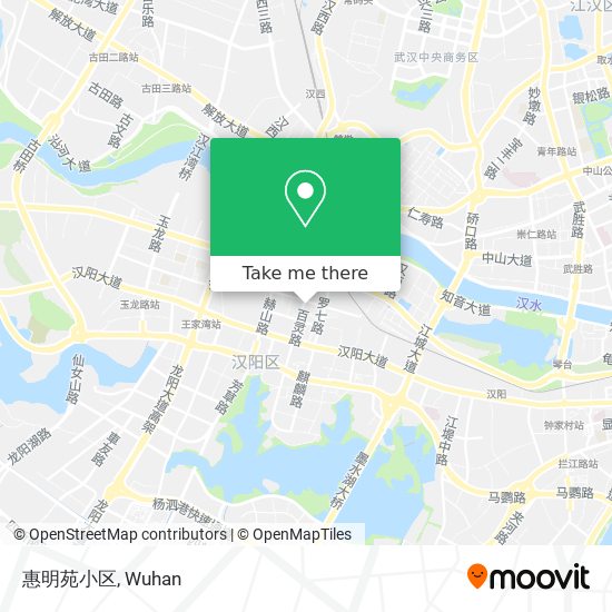 惠明苑小区 map