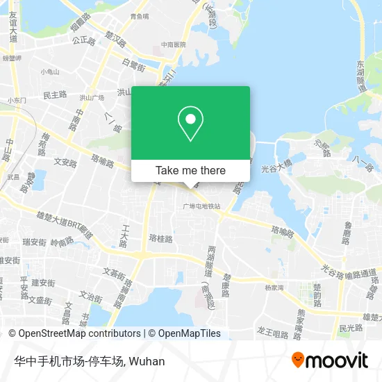 华中手机市场-停车场 map