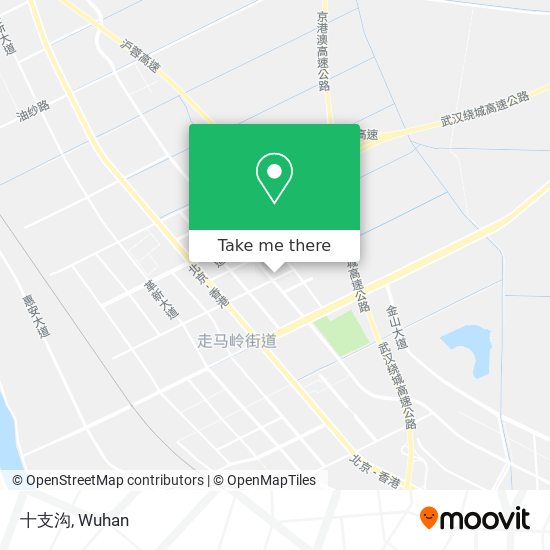 十支沟 map