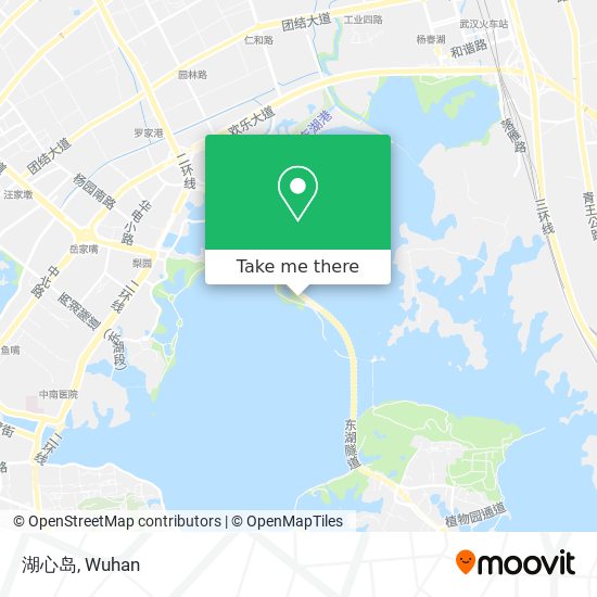 湖心岛 map
