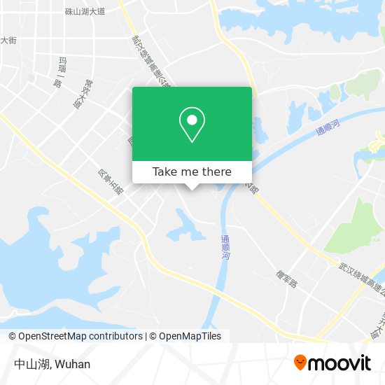 中山湖 map