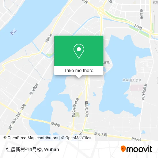 红霞新村-14号楼 map