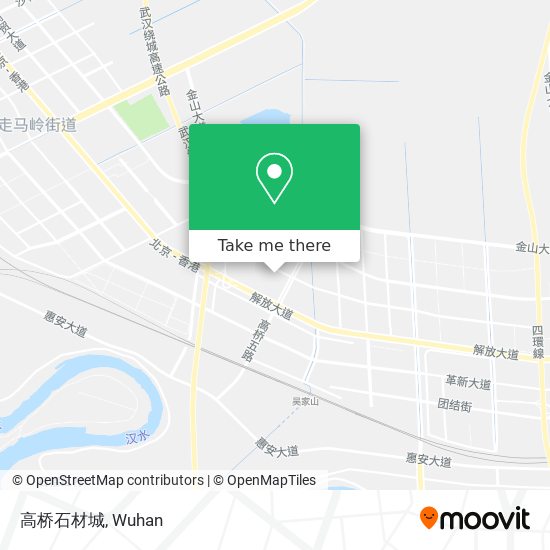 高桥石材城 map