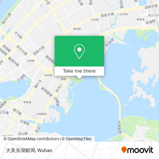 大美东湖邮局 map