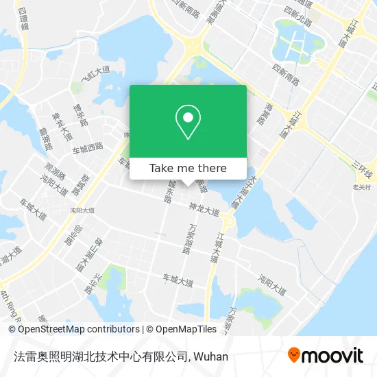 法雷奥照明湖北技术中心有限公司 map