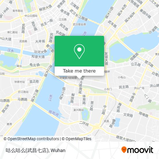 咕么咕么(武昌七店) map