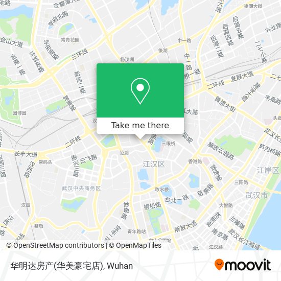华明达房产(华美豪宅店) map
