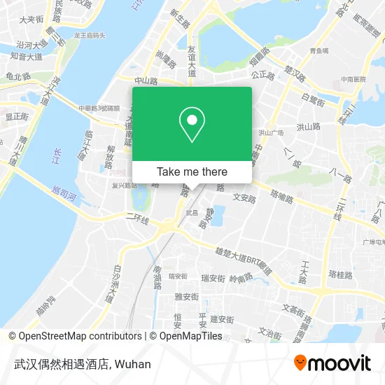 武汉偶然相遇酒店 map