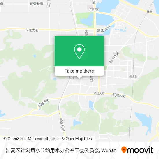 江夏区计划用水节约用水办公室工会委员会 map