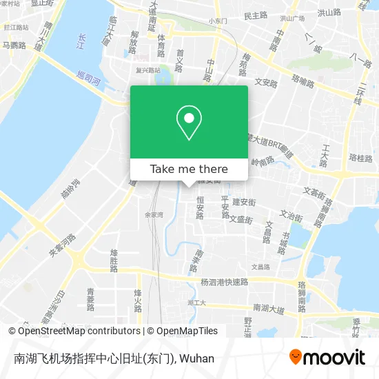 南湖飞机场指挥中心旧址(东门) map