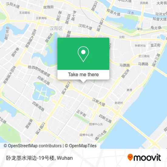 卧龙墨水湖边-19号楼 map