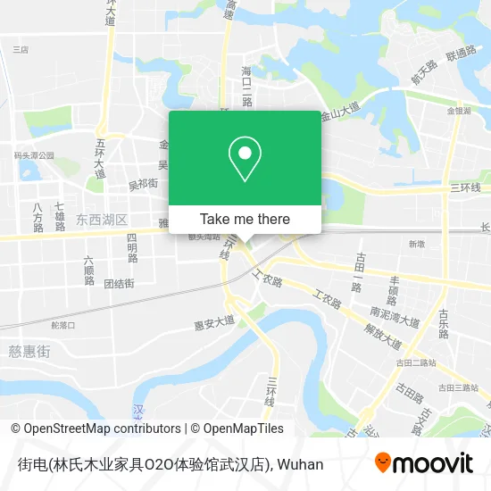 街电(林氏木业家具O2O体验馆武汉店) map