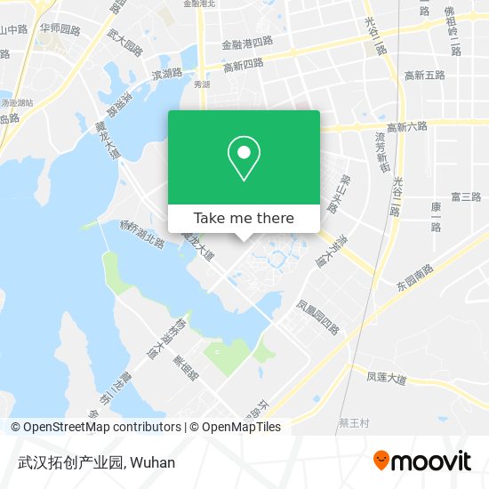 武汉拓创产业园 map