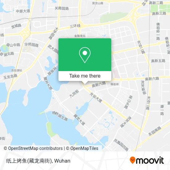 纸上烤鱼(藏龙南街) map