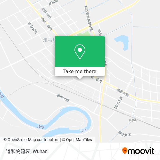 道和物流园 map