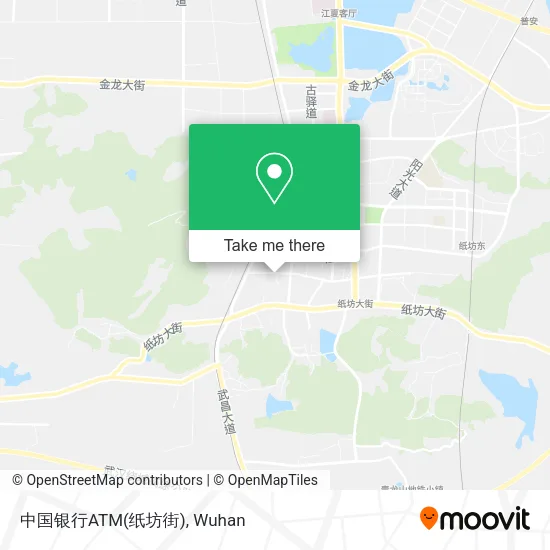 中国银行ATM(纸坊街) map