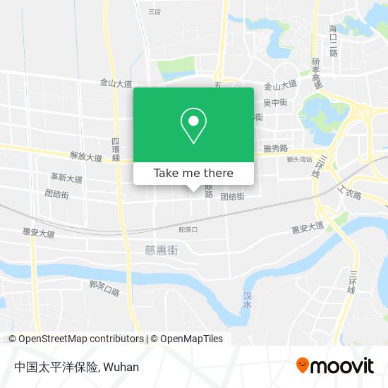 中国太平洋保险 map