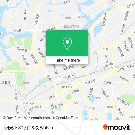 阳光小区1期-28栋 map